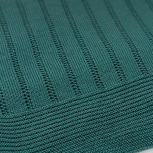 MANTA EM TRICOT - MODELO BAMBOO