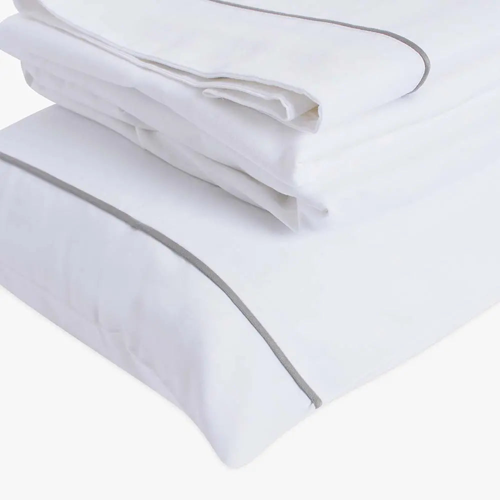 JOGO DE LENÇOL CAMA SOLTEIRO 400 FIOS - CORDONE
