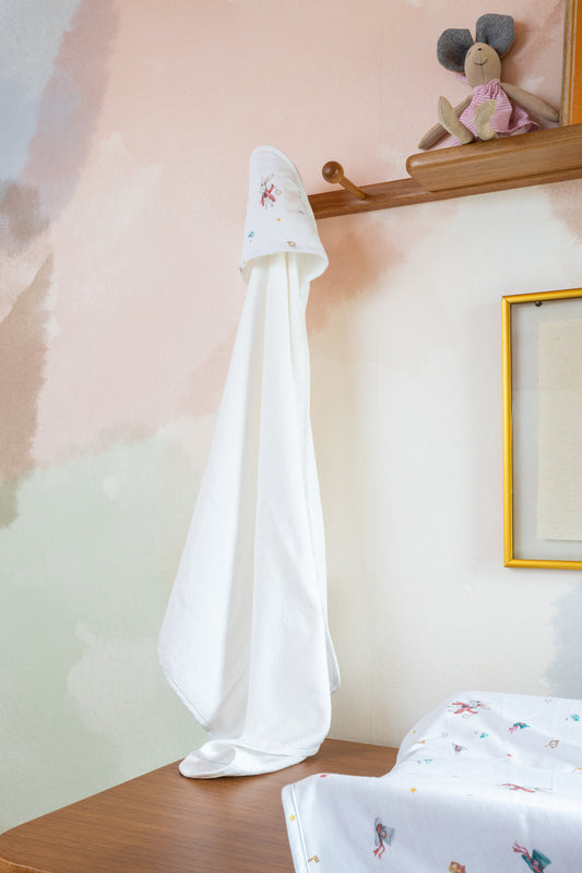 TOALHA BABY COM CAPUZ  - ALICE