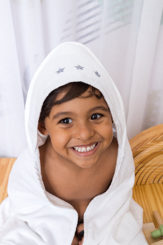 TOALHA DE BANHO KIDS COM CAPUZ - STAR