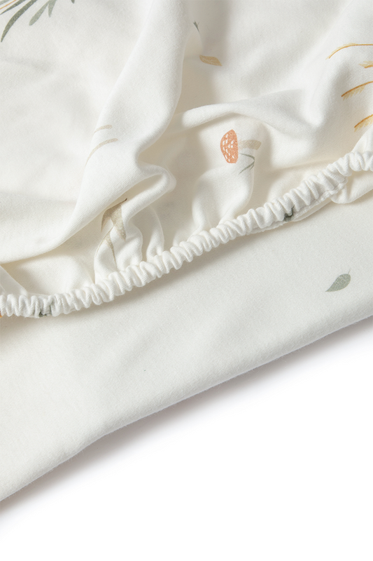 LENÇOL COM ELÁSTICO PARA BERÇO - OURIÇO