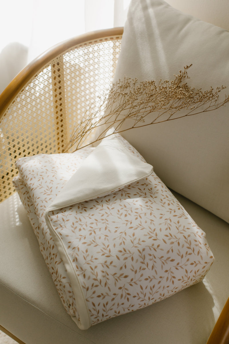 Capa Duvet Solteiro Folhas 1,60 x 2,20