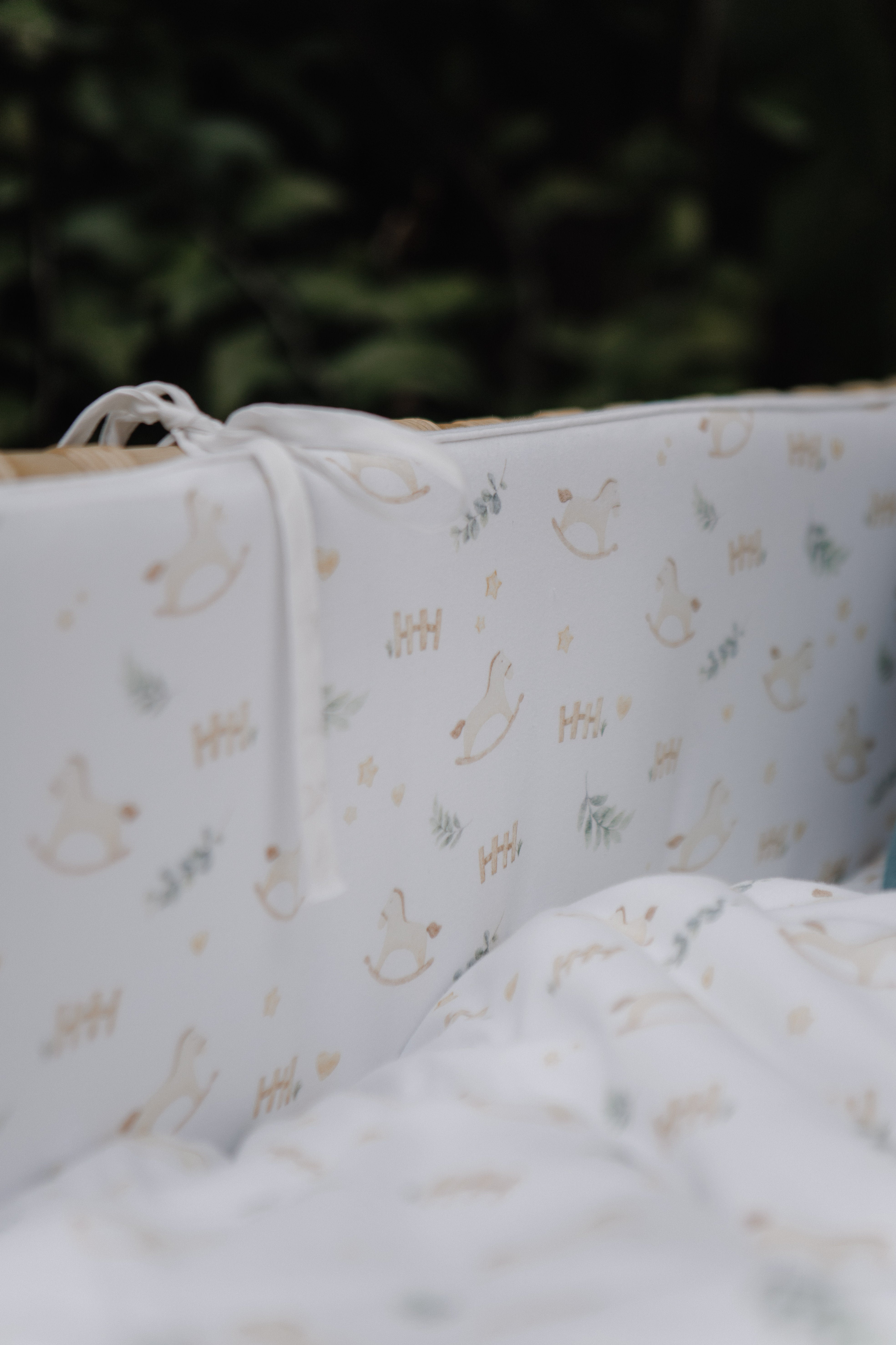 KIT PROTETOR DE BERÇO CAVALINHO