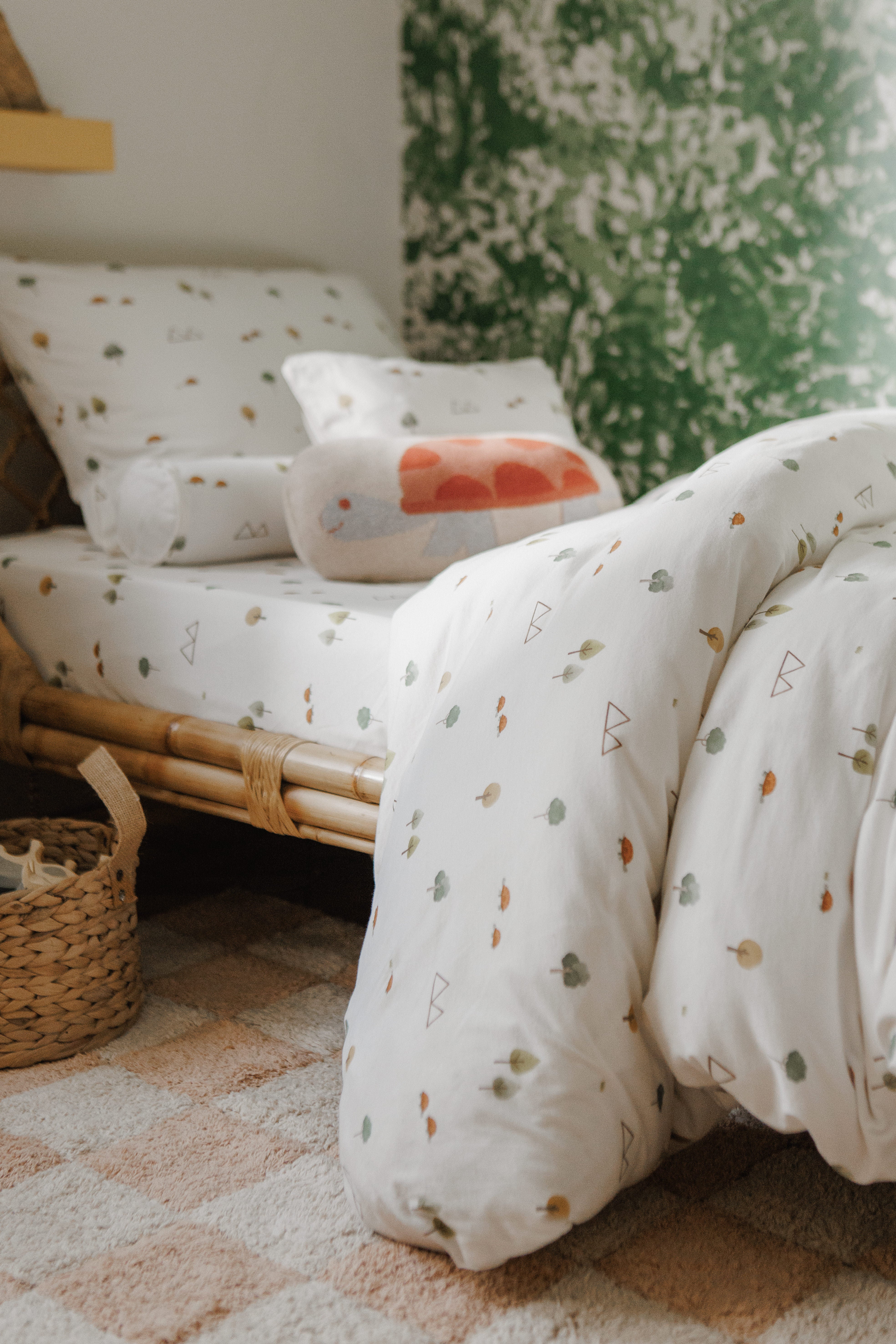 CAPA P/ EDREDOM TAMANHO SOLTEIRO - COLEÇÃO JABUTI