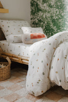 Kit Capa e Recheio Duvet Solteiro Jabuti 1,60 x 2,20