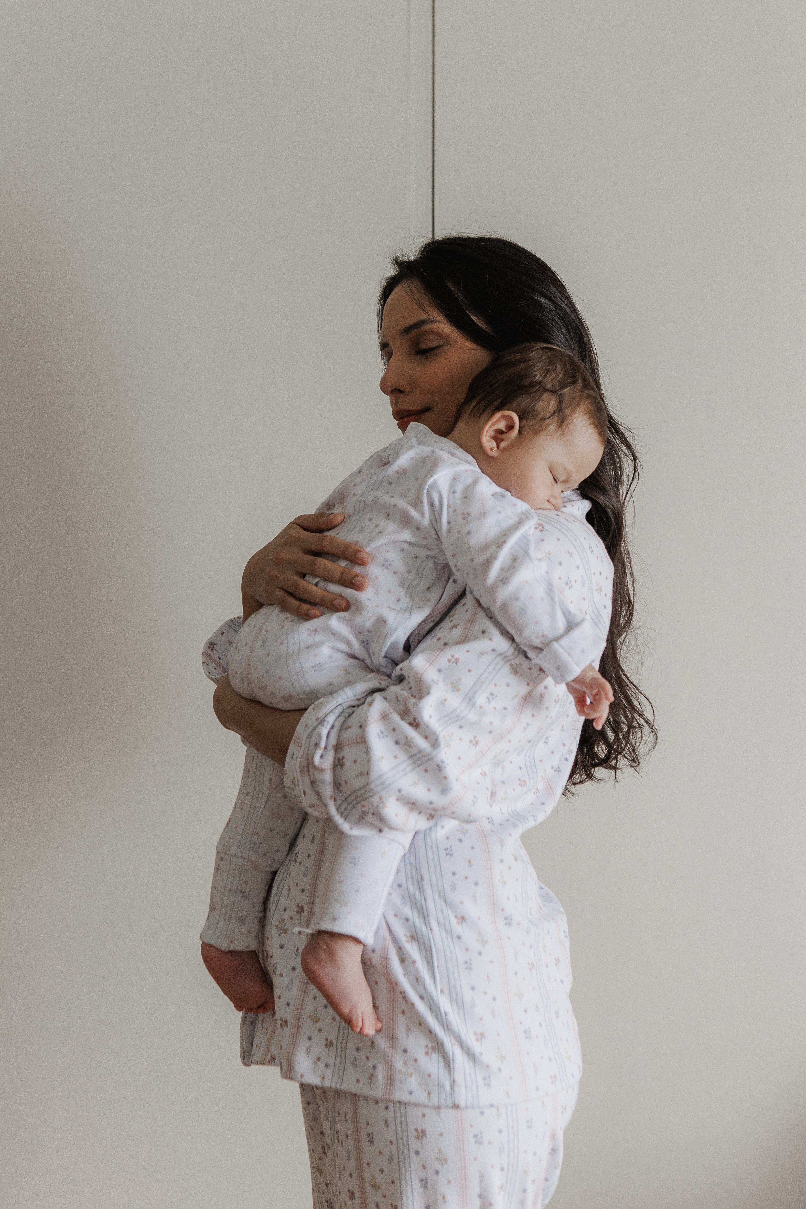 Kit Mamãe Bebê - Floral | Nina Materna by Fio a Fio