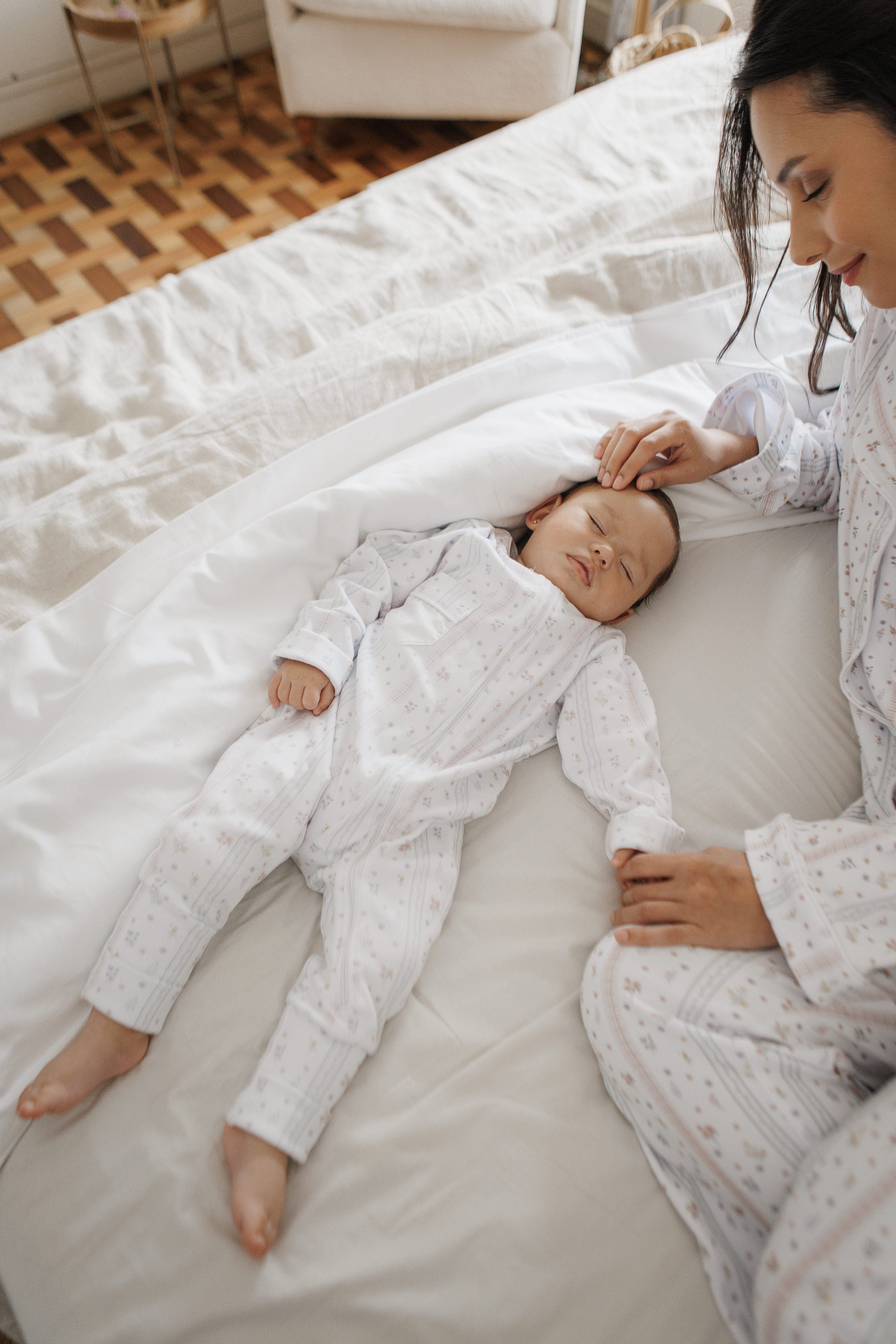 Macacão Baby - Floral | Nina Materna by Fio a Fio