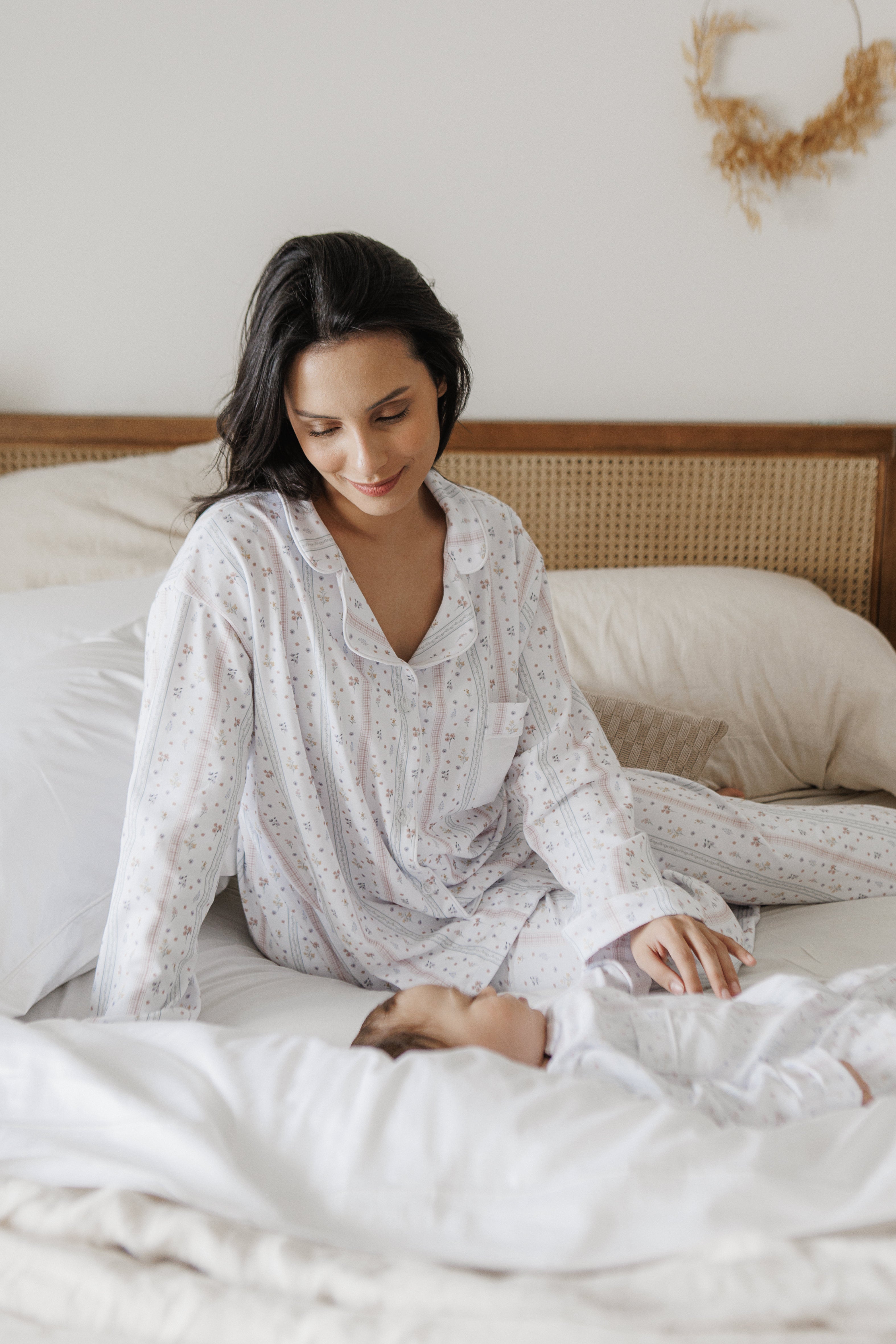 Pijama Mamãe - Floral | Nina Materna by Fio a Fio