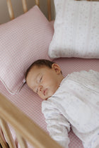 Fronha Avulsa Baby Nina Materna Xadrez Rosa 0,30 x 0,40