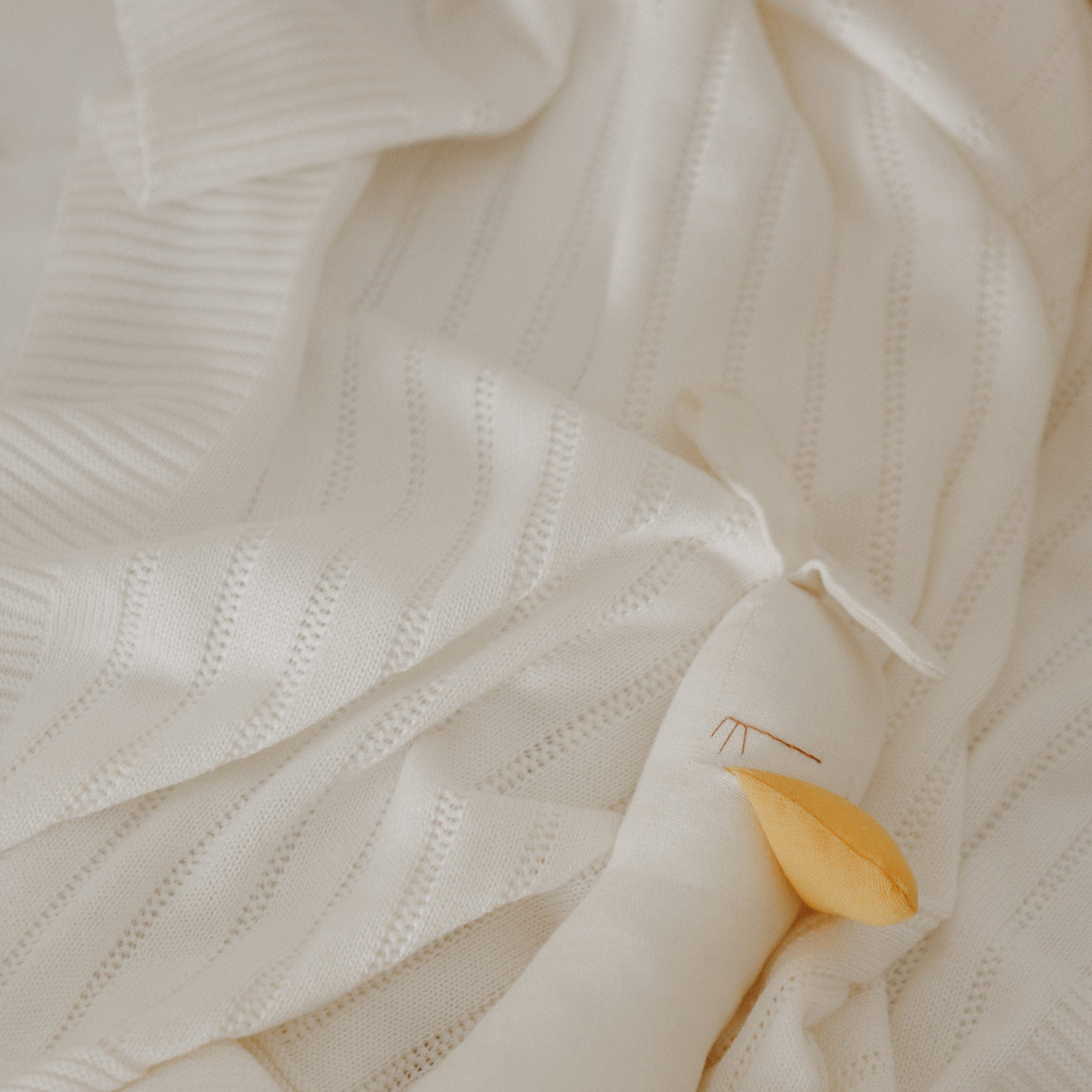 MANTA EM TRICOT - MODELO BAMBOO