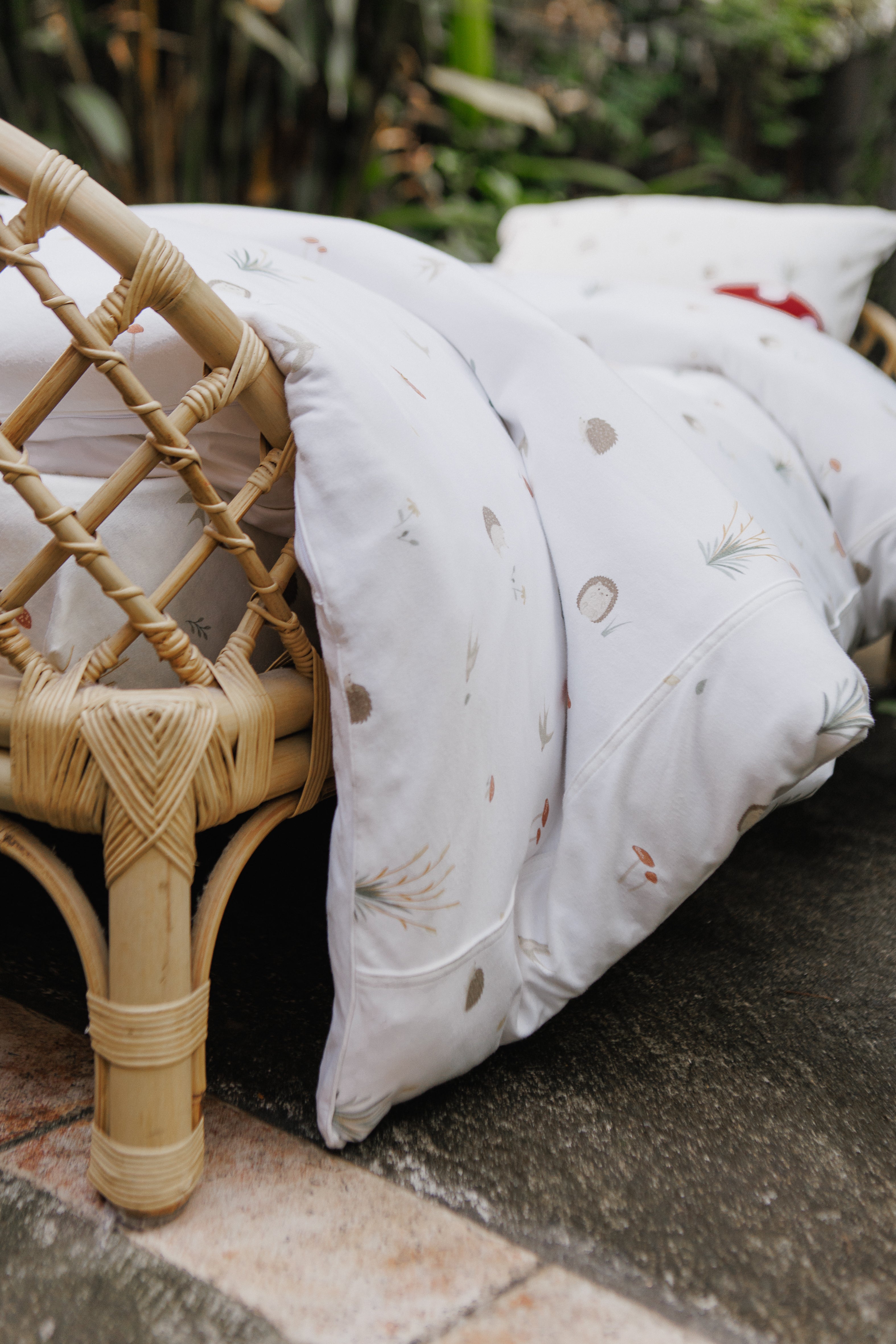 CAPA P/ EDREDOM TAMANHO SOLTEIRO - COLEÇÃO OURIÇO