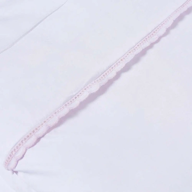 Kit Capa e Recheio Duvet Berço 400 Fios Bordado 0,90 x 1,35