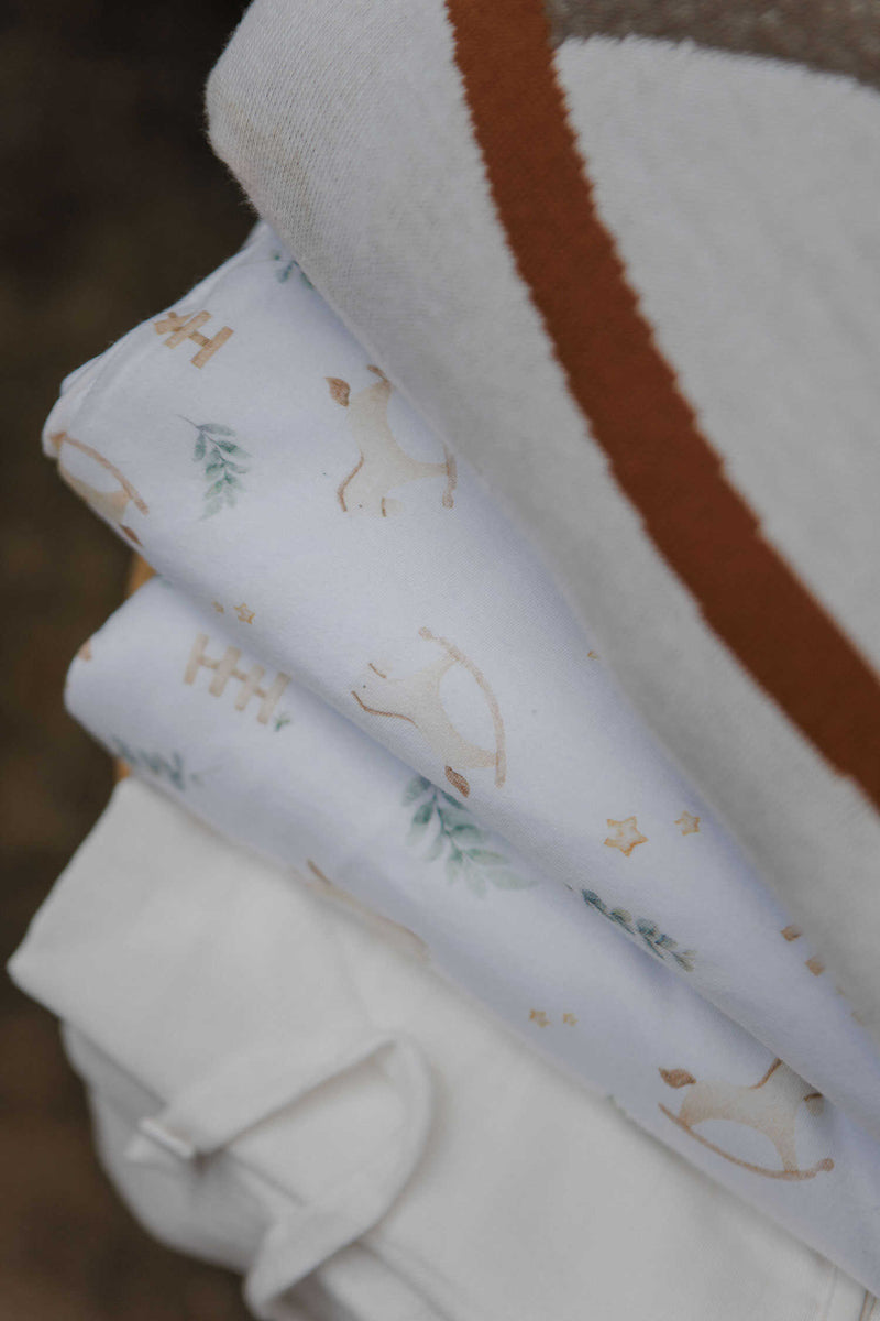 Capa Duvet Berço Cavalinho 0,90 x 1,35
