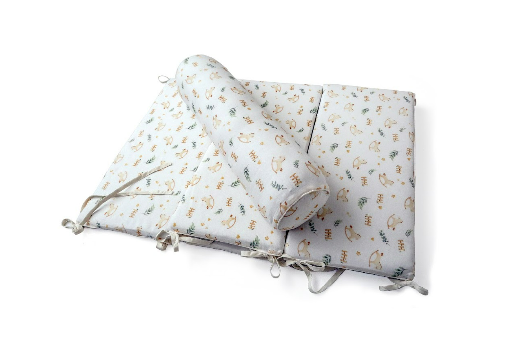 KIT PROTETOR DE BERÇO CAVALINHO