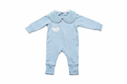 Pijama Macacão Baby Xadrez Azul e Verde | Nina Materna by Fio a Fio