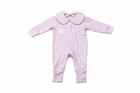 Pijama Macacão Baby Xadrez Rosa | Nina Materna by Fio a Fio