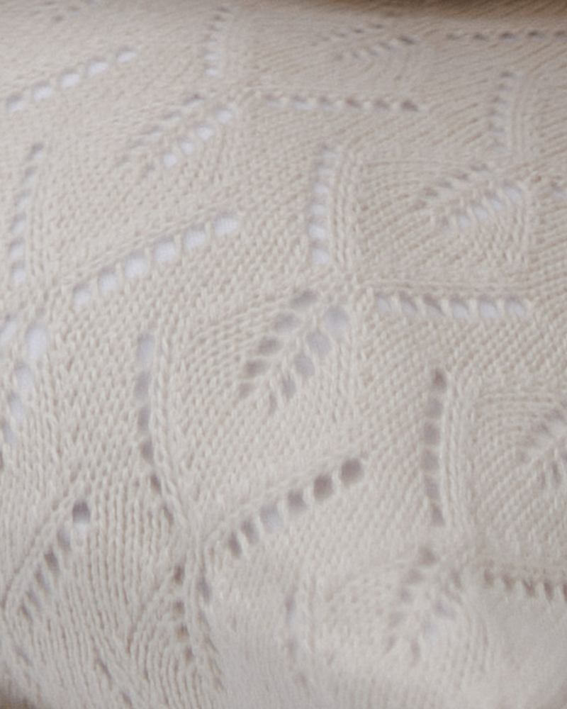 Capa de Almofada Tricot Lavanda