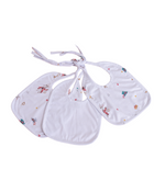 Kit 3 Babadores Alice
