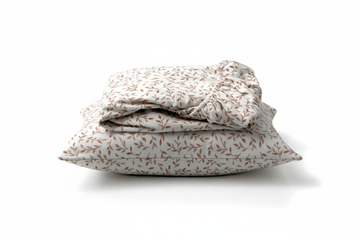 Jogo de Lençol Berço Folhas