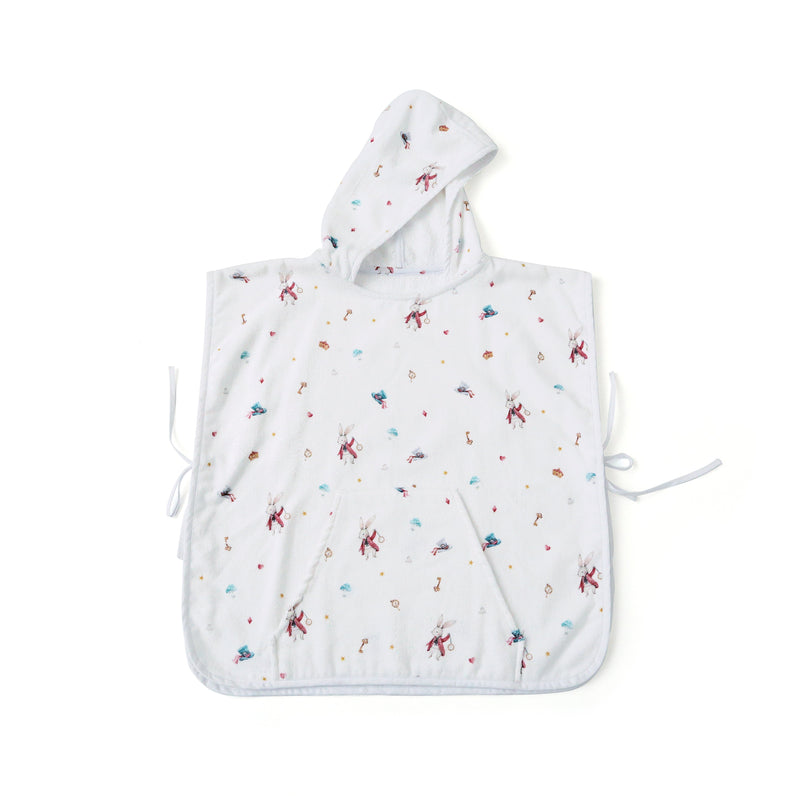 Poncho Felpa Estampada Alice