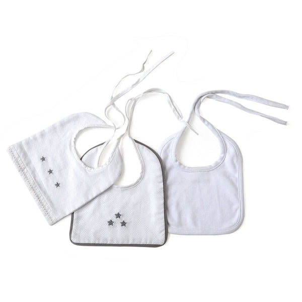 Kit 3 babadores Star