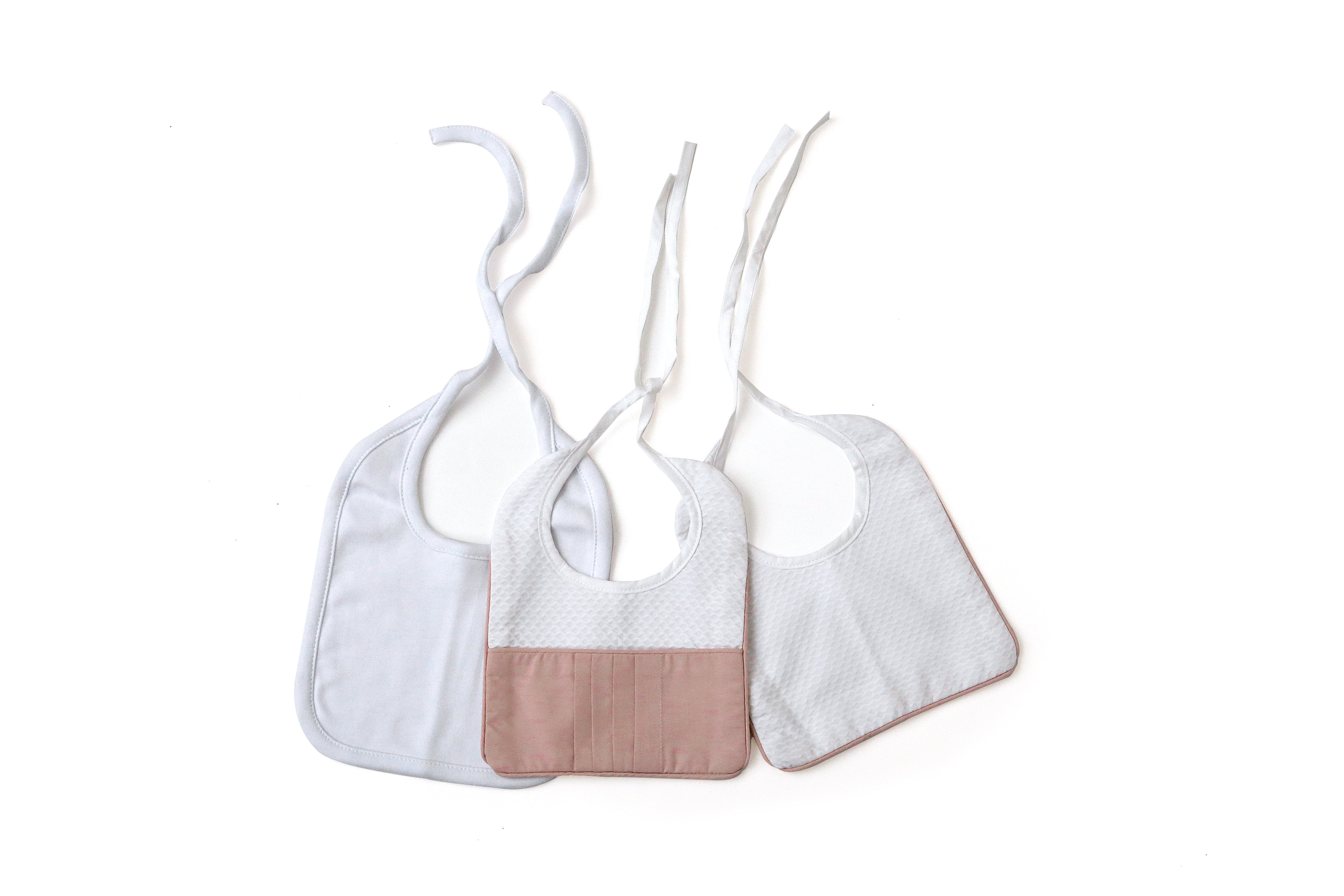 Kit 3 Babadores Cordonê