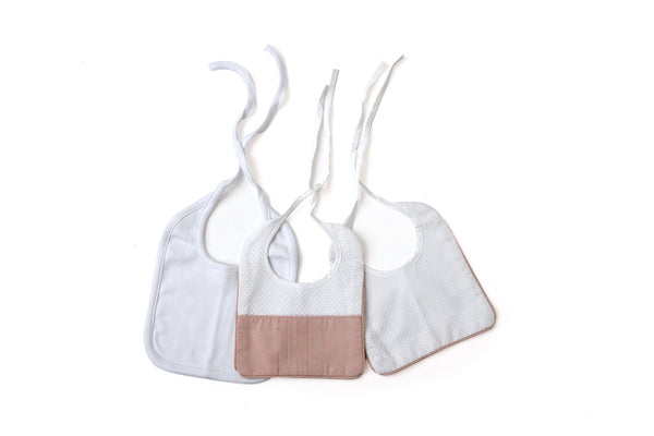 Kit 3 Babadores Cordonê