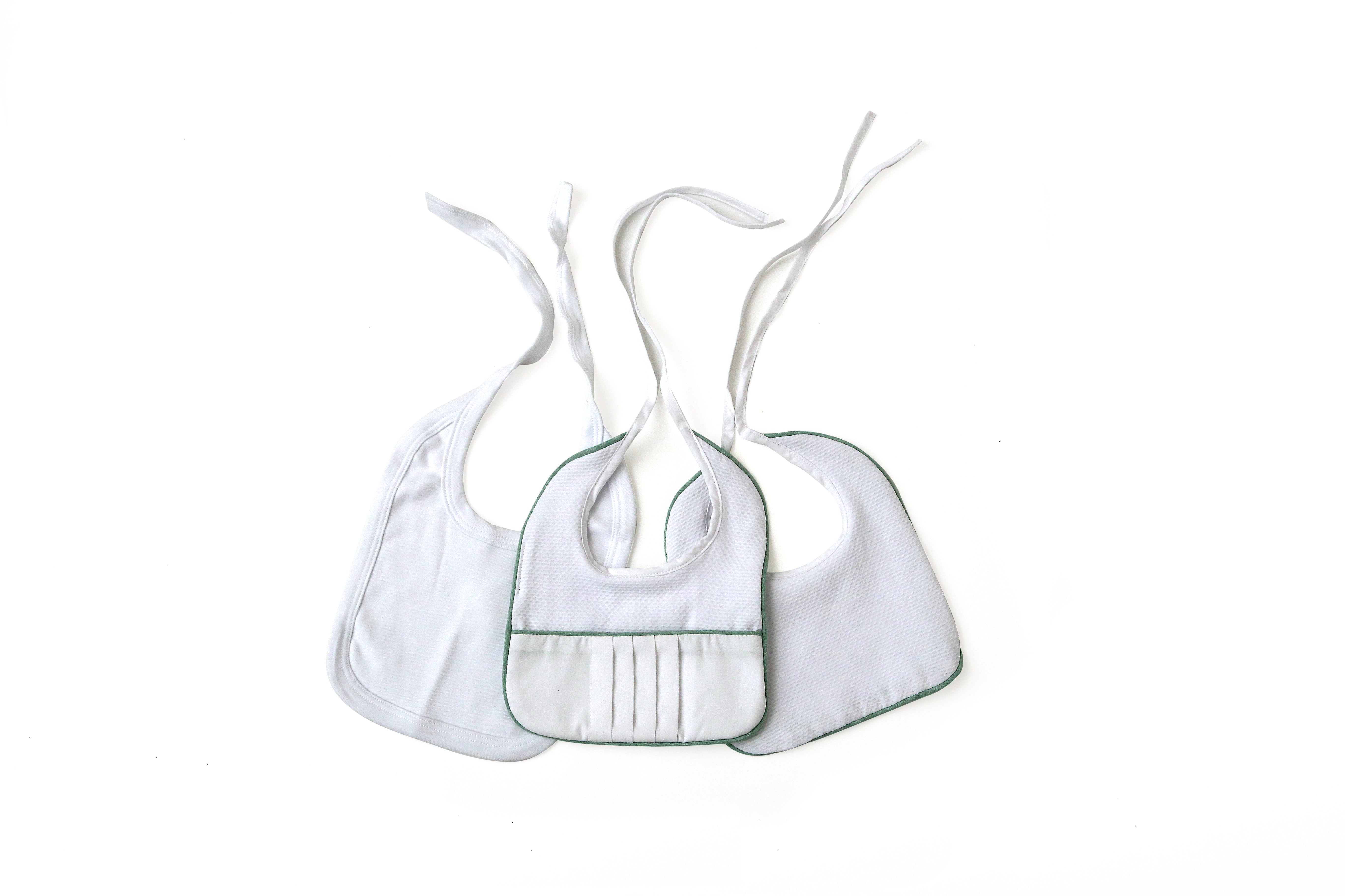 Kit 3 Babadores Cordonê