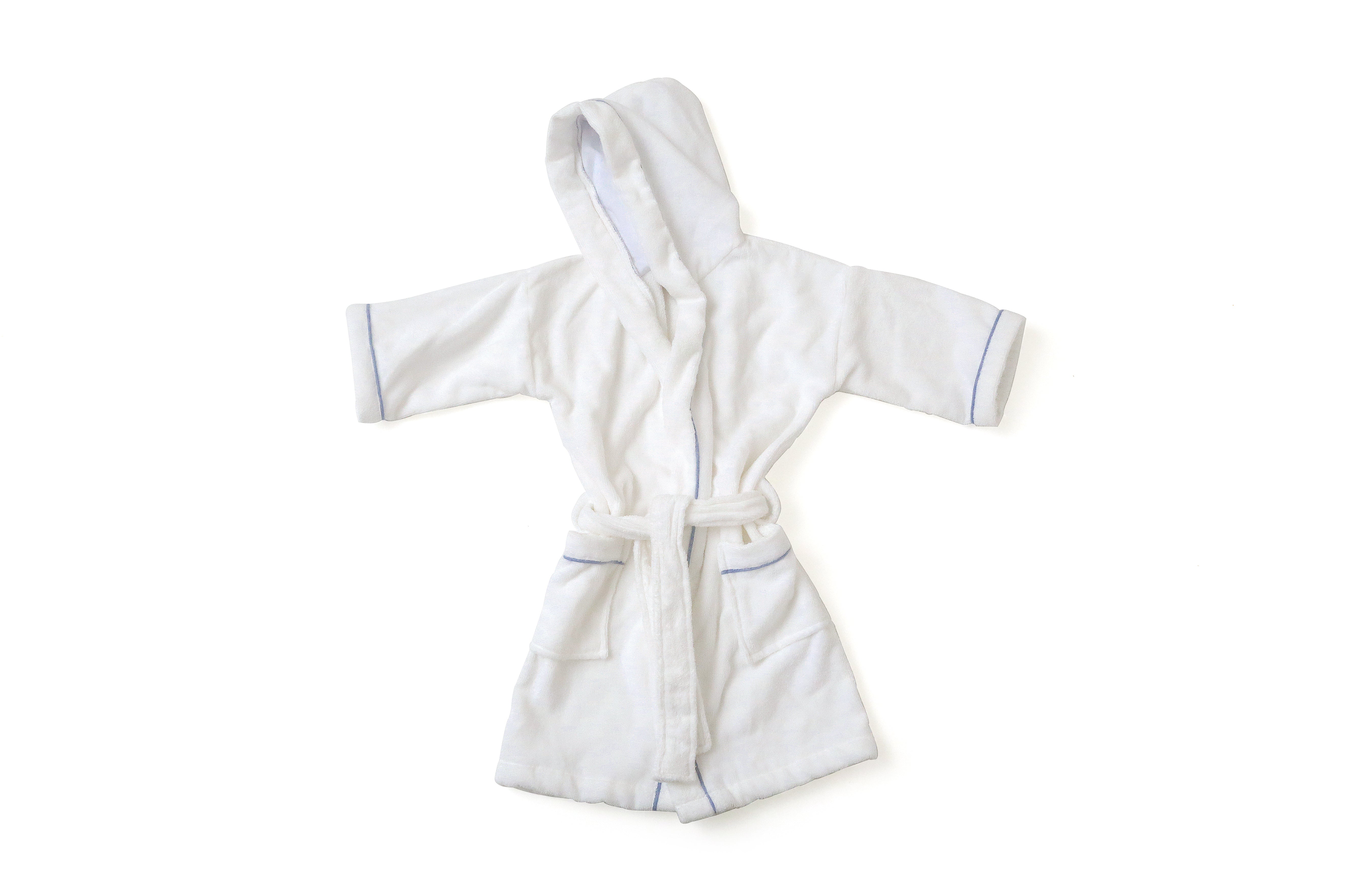 ROUPÃO FELPA BRANCA C/ CAPUZ - CORDONÊ