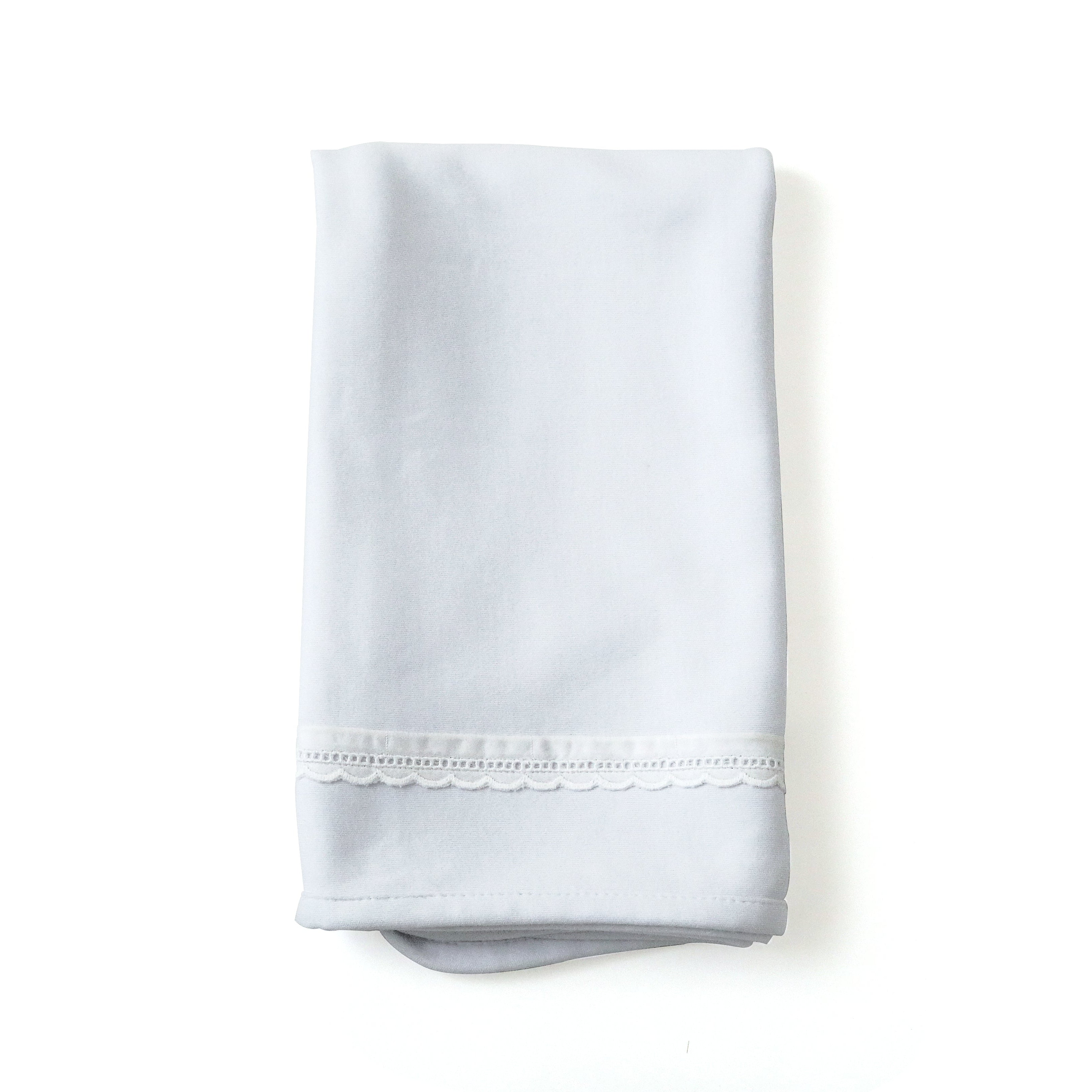 Manta Cueiro Suedine Bordado