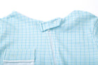 Pijama Macacão Baby Xadrez Azul e Verde | Nina Materna by Fio a Fio