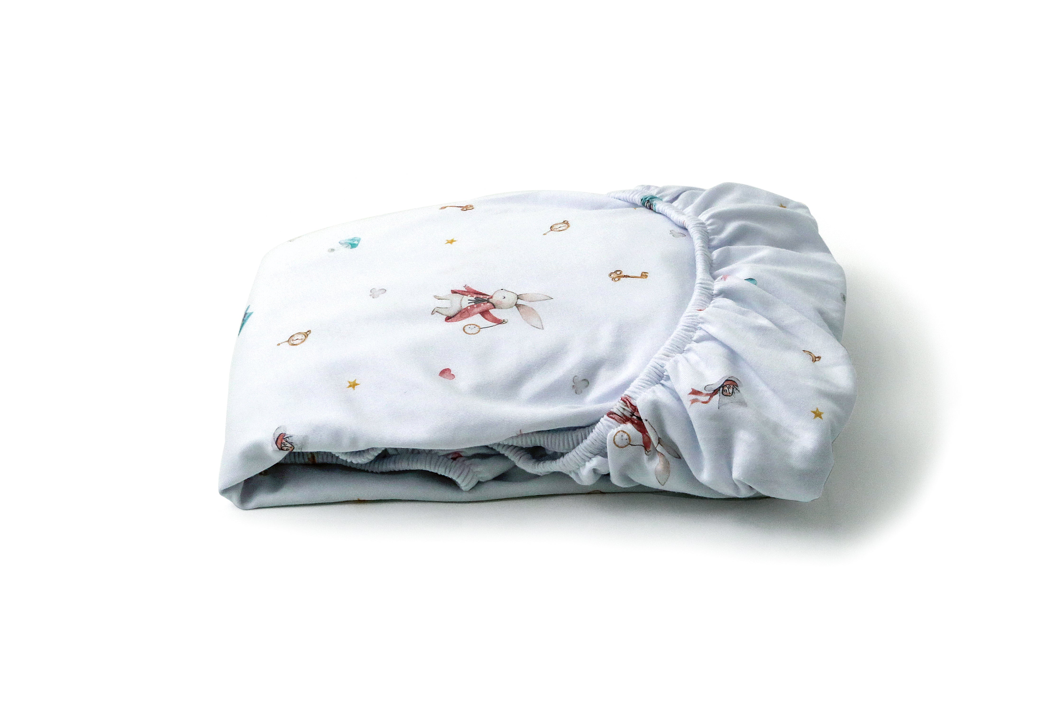 Lençol Avulso com Elástico Alice Berço e Mini Berço