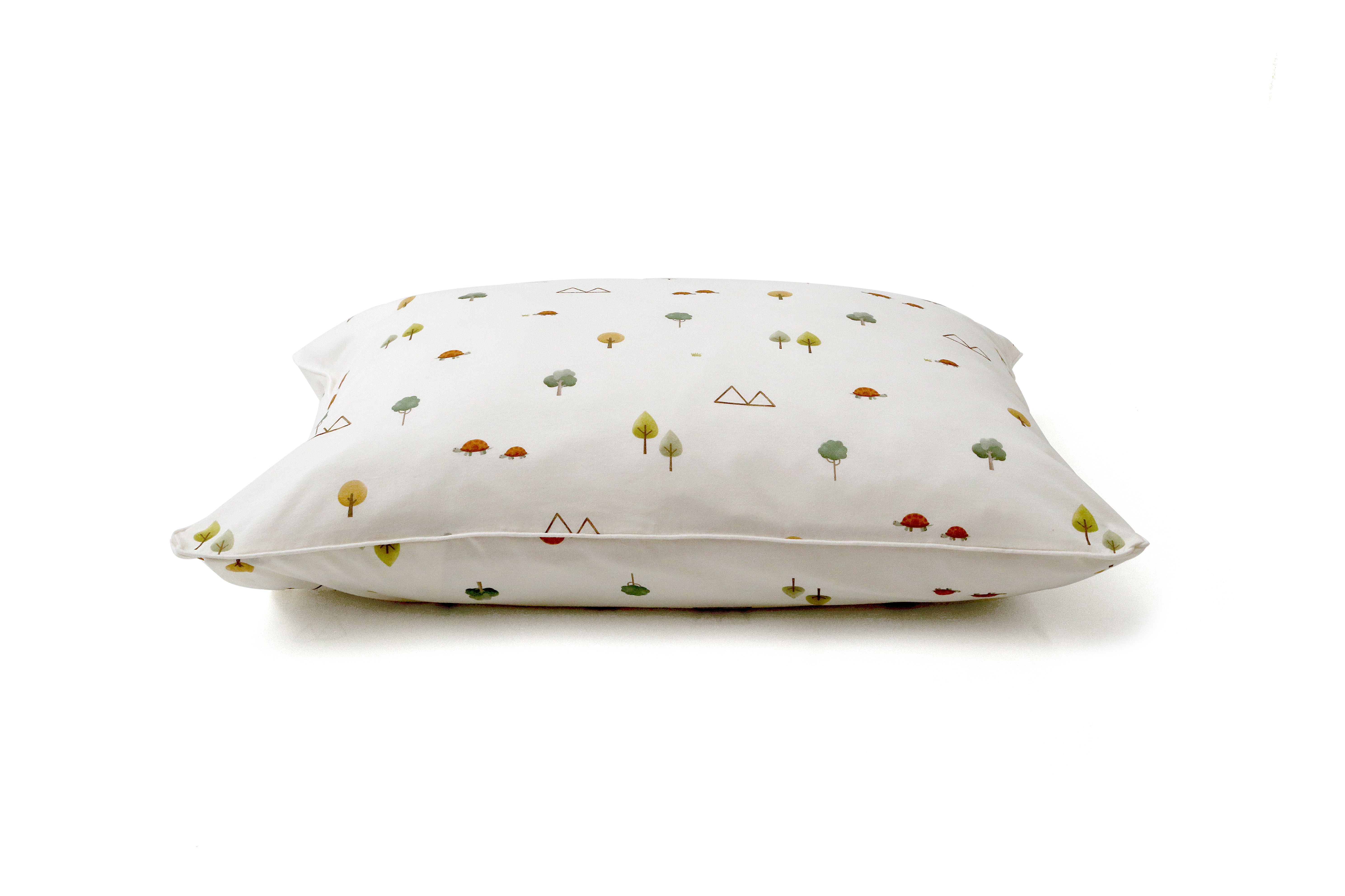 JOGO DE LENÇOL CAMA SOLTEIRO EM MALHA- JABUTI