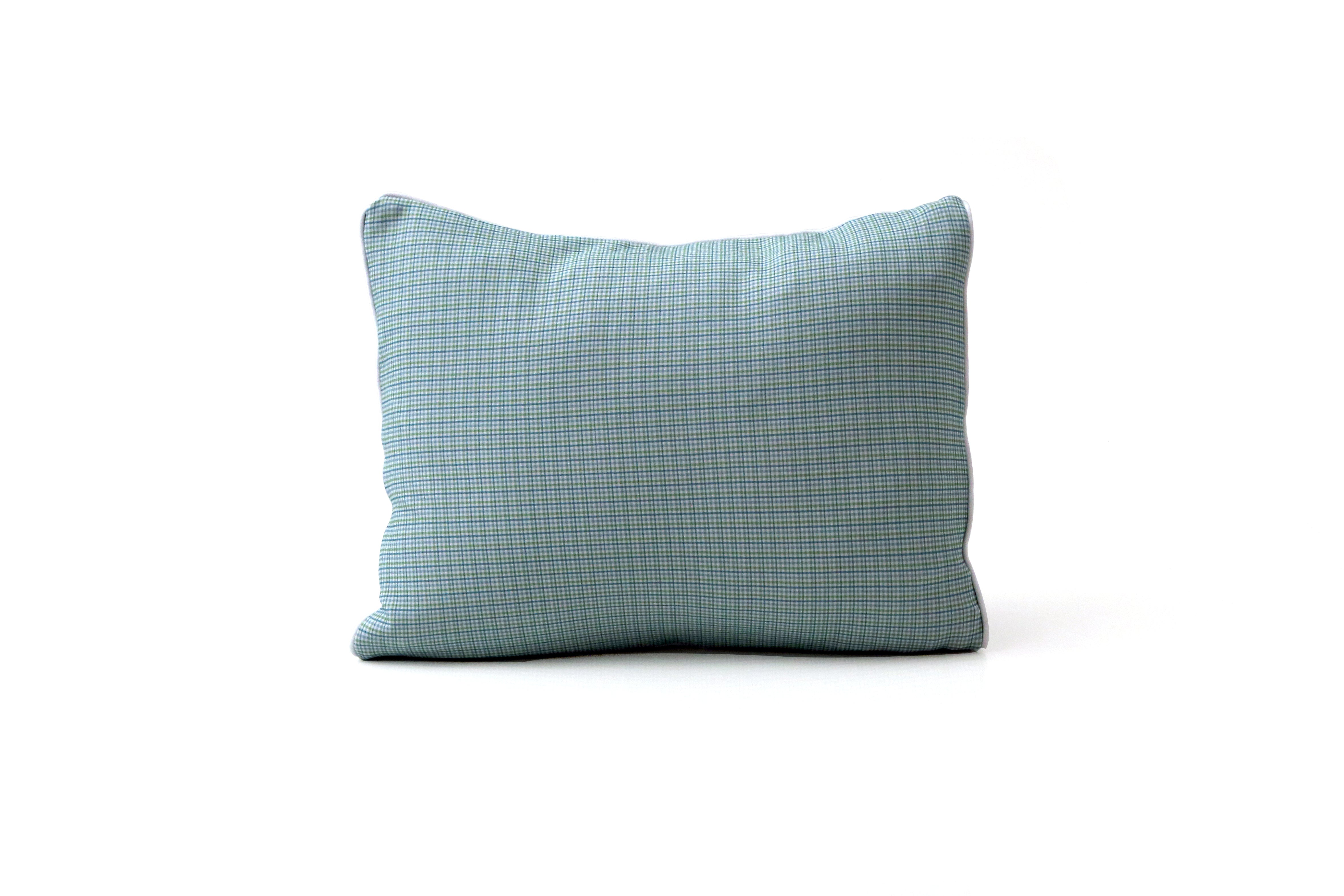 Fronha Nina Materna Xadez Azul