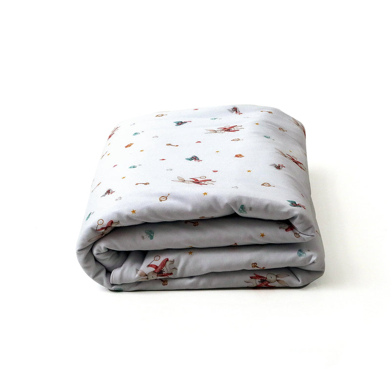Kit Capa e Recheio Duvet Solteiro Jabuti 1,60 x 2,20
