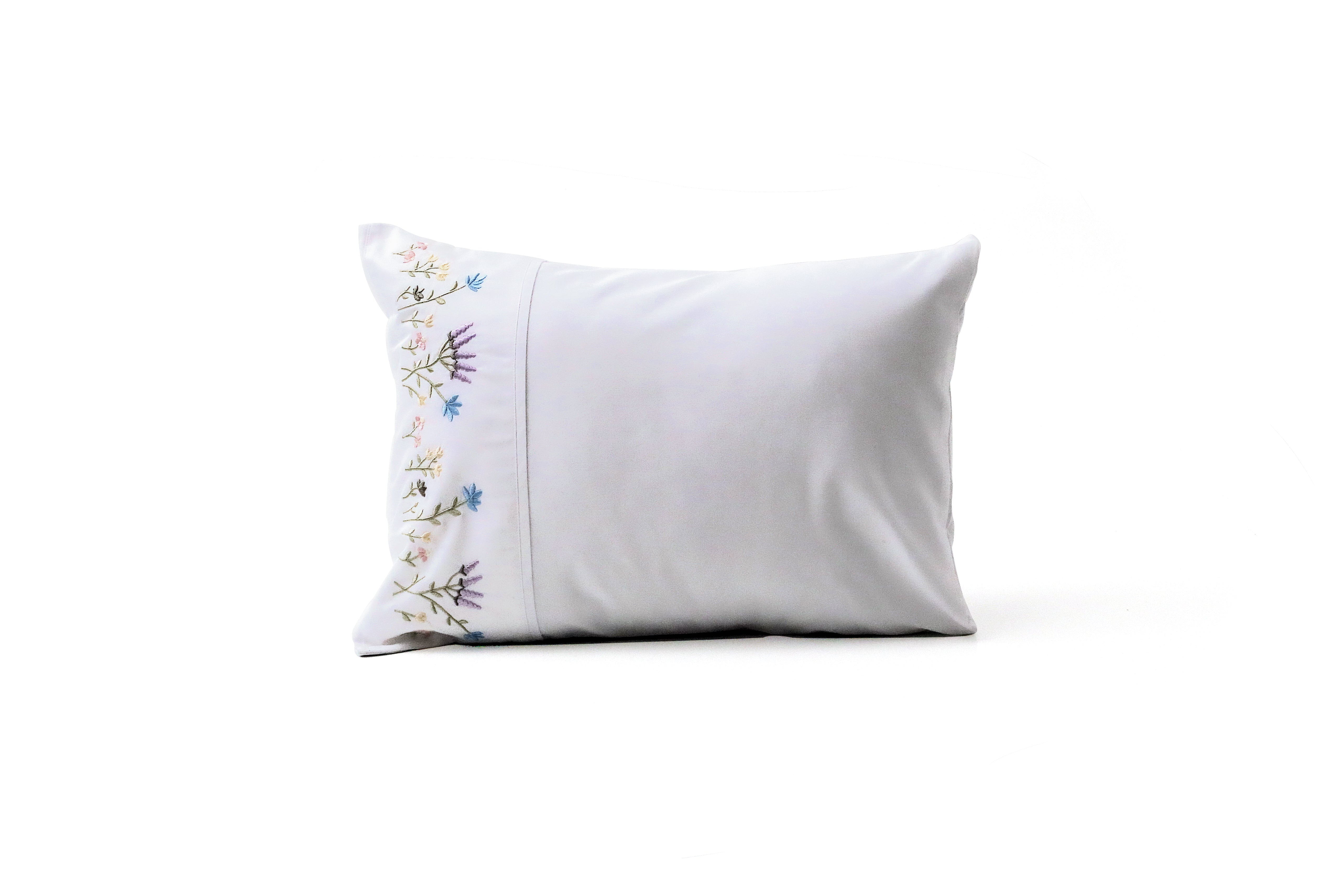 JOGO DE LENÇOL BERÇO 300 FIOS - BORDADO JARDIM