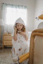 Poncho Felpa Estampada Alice