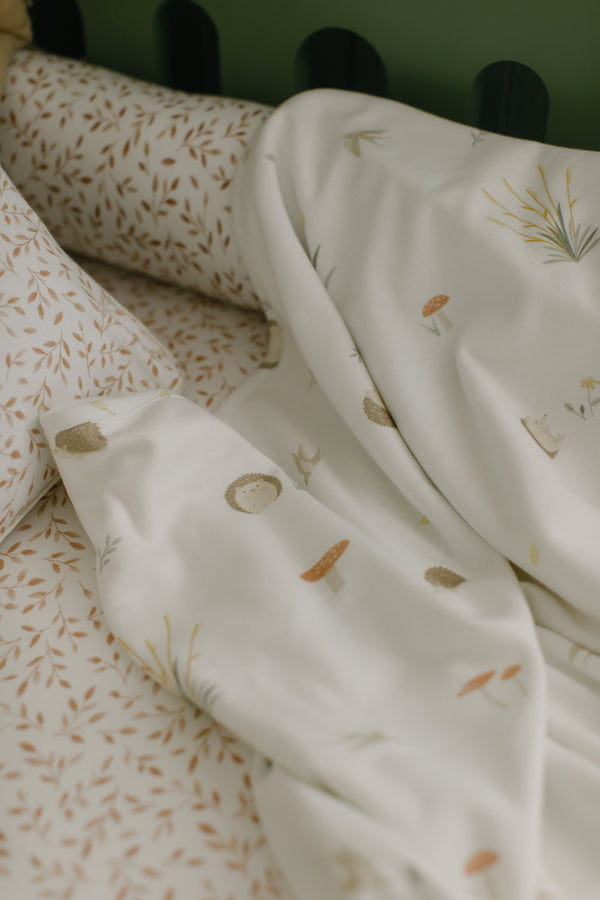 Capa Duvet Berço Ouriço 0,90 x 1,35