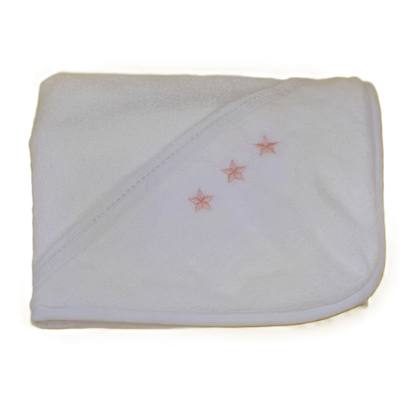 Toalha de banho com Capuz Baby Star 100% Algodão