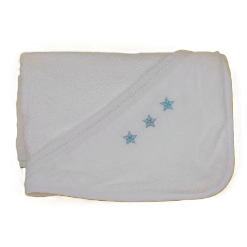 Toalha de banho com Capuz Baby Star 100% Algodão