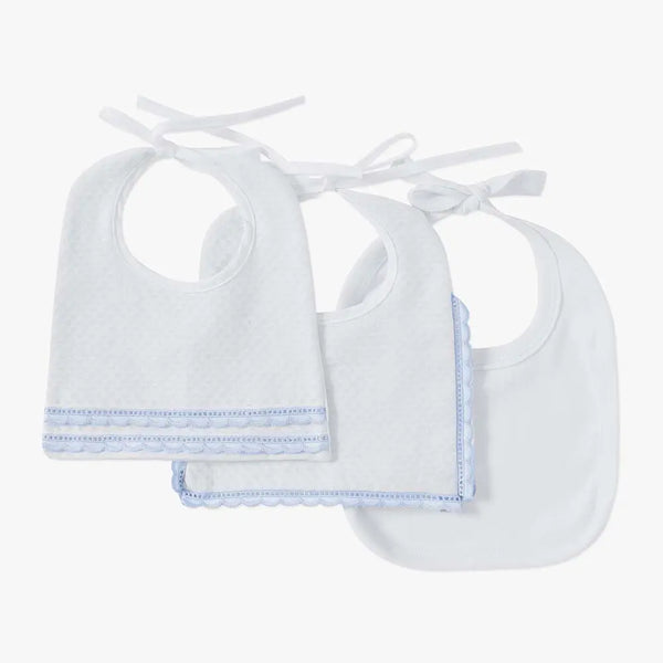Kit 3 Babadores Bordado