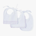 Kit 3 Babadores Bordado